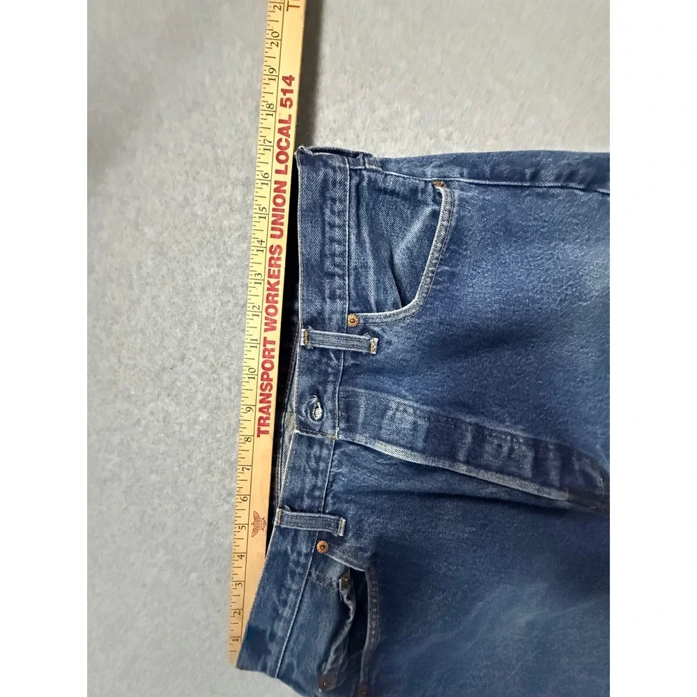Vintage 70's 80's Levis 501 Redline Selvedge Denim Jeans Button 524 Stamp 38x36